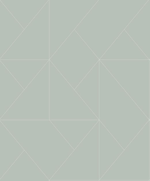 Casadeco 89957247 Alchimie Subtilite Celadon - tapeta w metaliczne linie