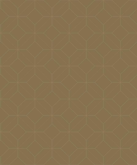 Casadeco 89962874 Alchimie Precision Chamois - tapeta geometryczny rysunek 3D