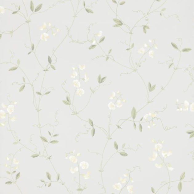Sandberg 490-16 Tidlosa Sanna Light Blue - tapeta w kwiaty groszku