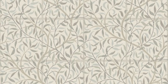 Sandberg S10405 Tidlosa Emmie Sandstone - mural w liście na tle kraty