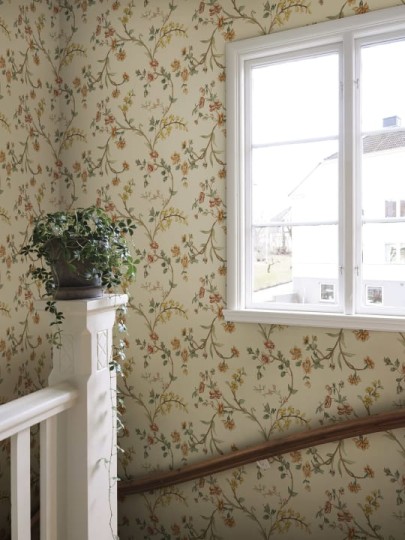 Sandberg S10400 Tidlosa Clara Oat - mural w kwiaty w stylu vintage