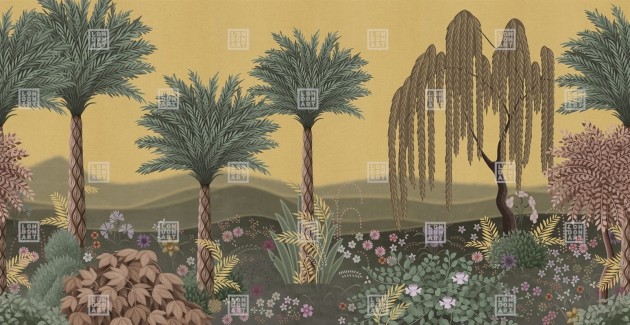 London Art MUN01N A Les Mille Et Une Nuits La Course - mural w krajobraz