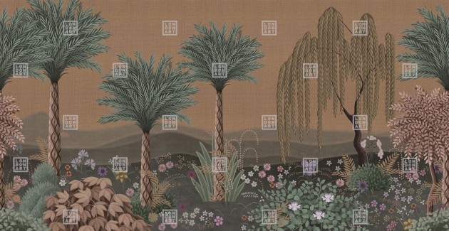 London Art MUN01N B Les Mille Et Une Nuits La Course - mural w krajobraz