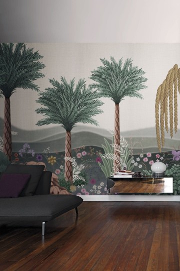 London Art MUN01 E Les Mille Et Une Nuits La Course - mural w krajobraz