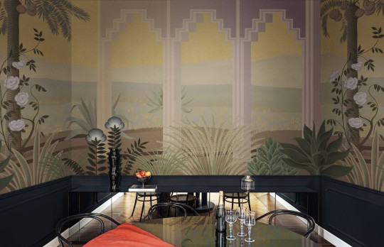 London Art MUN05 A Les Mille Et Une Nuits Distance - mural w krajobraz