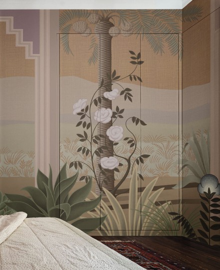 London Art MUN05 B Les Mille Et Une Nuits Distance - mural w krajobraz