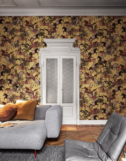 London Art MUN13 A Les Mille Et Une Nuits Chevaliers - mural w konie