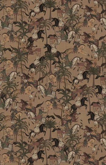 London Art MUN13 B Les Mille Et Une Nuits Chevaliers - mural w konie