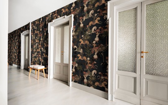 London Art MUN13 C Les Mille Et Une Nuits Chevaliers - mural w konie