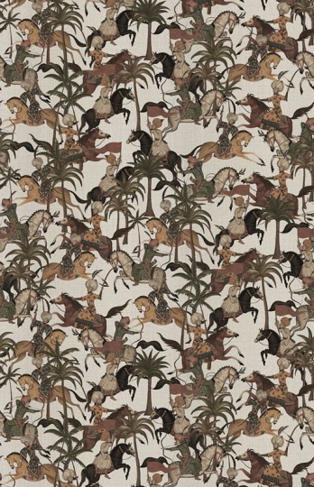 London Art MUN13 E Les Mille Et Une Nuits Chevaliers - mural w konie