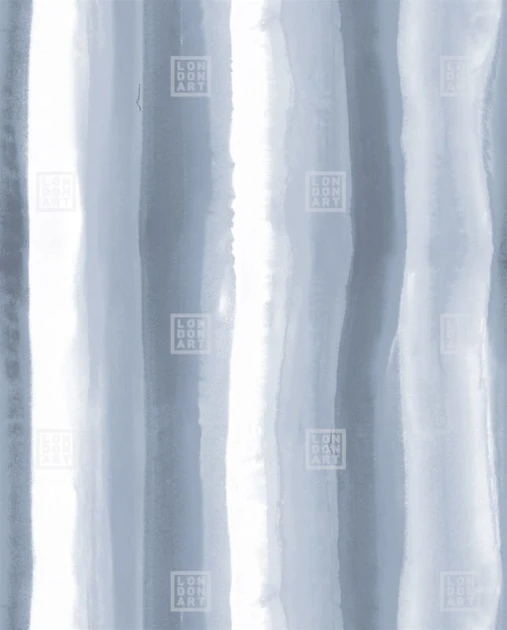 London Art MRN04 5 Marni Soft Stripe Clouds - mural w paski