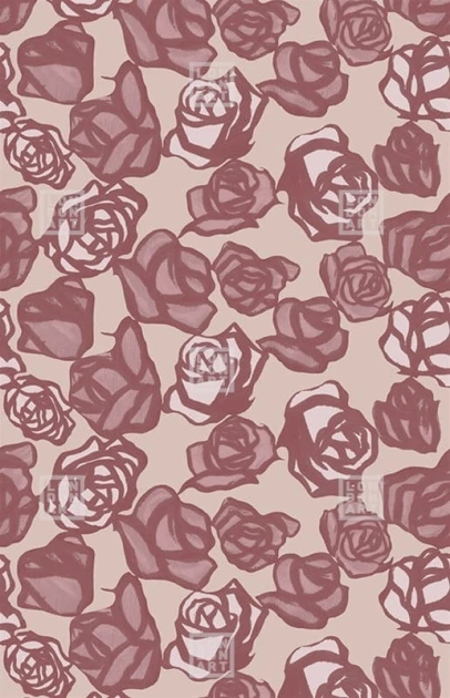 London Art MRN05 3 Marni Roma - mural w róże