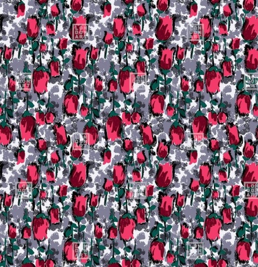 London Art MRN08 1 Marni Callas - mural w róże