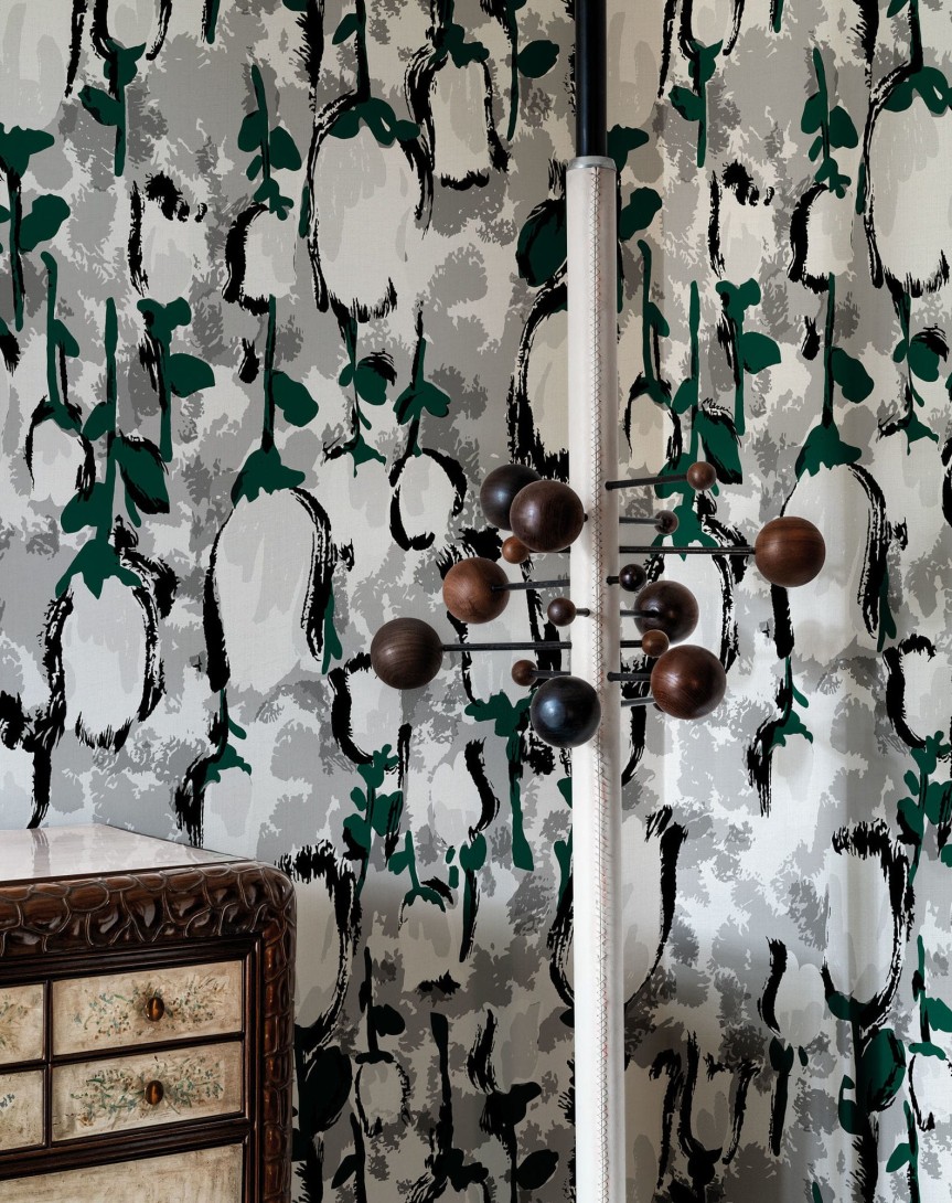 London Art MRN08 3 Marni Callas - mural w róże