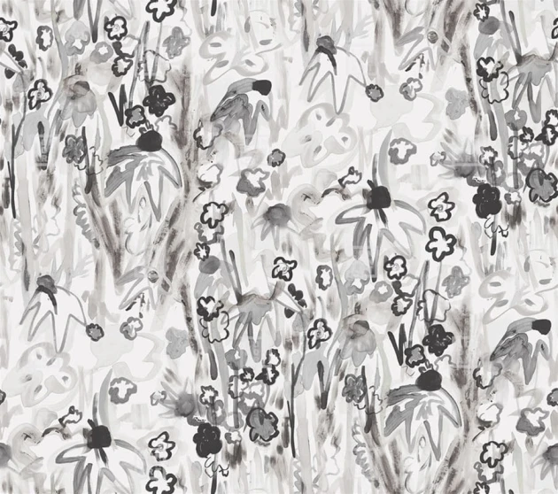 London Art MRN12 3 Marni Waterfall - mural w kwiaty