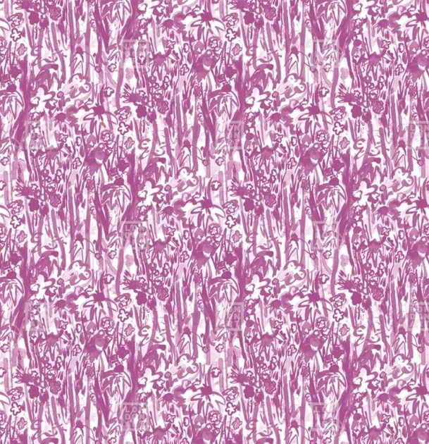 London Art MRN14 2 Marni Laur - mural w kwiaty