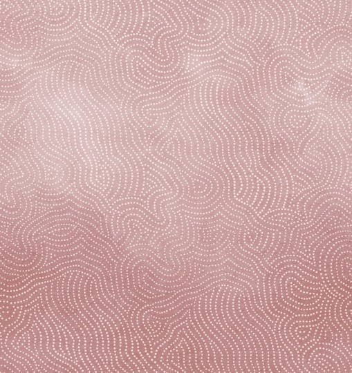 Rebel Walls R18761 Natural Aesthetic Wiggly Dots Pink - mural falujące linie z kropek