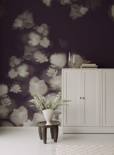 Rebel Walls R18742 Natural Aesthetic Faded Dreams Brown- mural akwarelowy