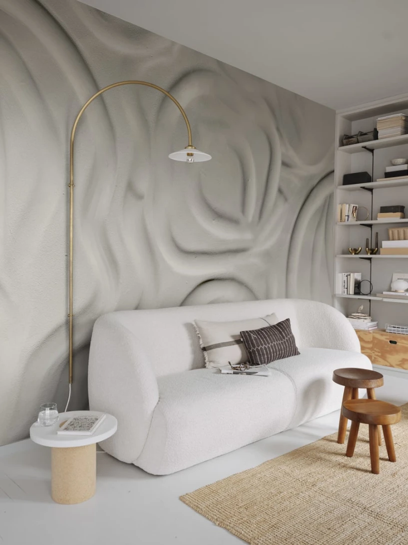 Rebel Walls R18734 Natural Aesthetic The Long Path Clay - mural trójwymiarowy