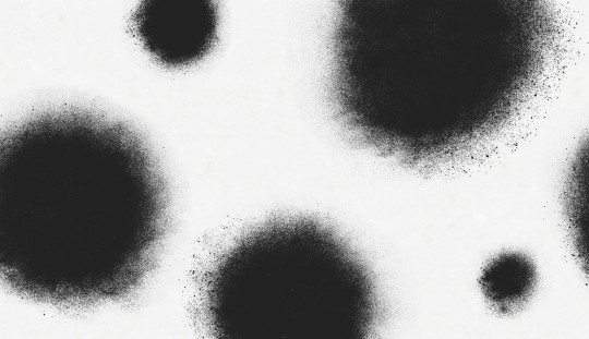 Rebel Walls R18733 Natural Aesthetic Ash Dots Graphite - mural w kropki