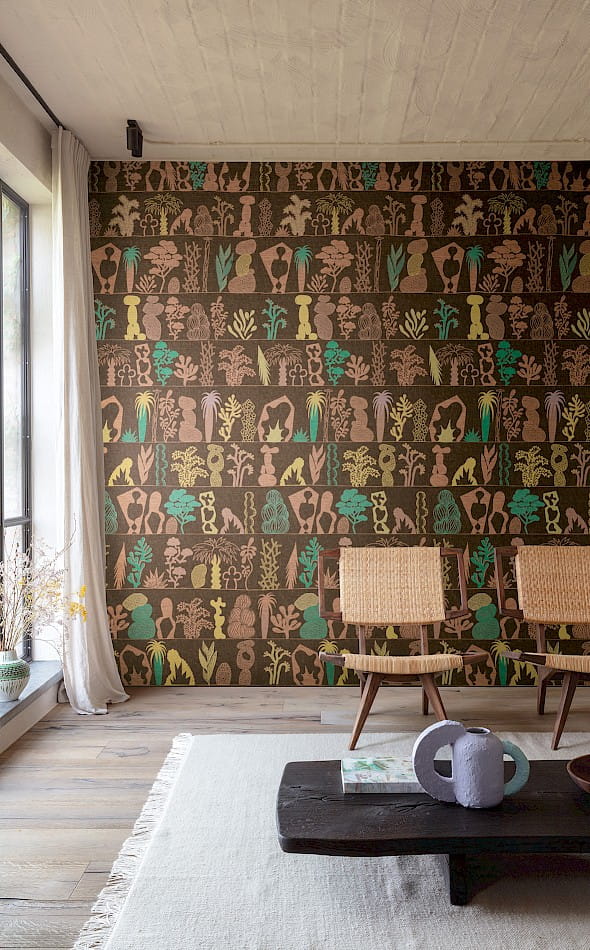 Khroma DGJOY2021-260 Joy Gaudia Heather - mural w roślinny motyw