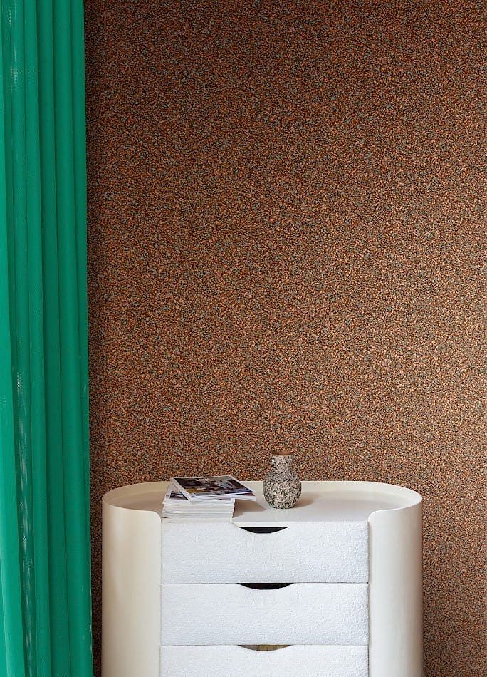 Khroma ROC005 Rock Terraco Chocolat - tapeta lastryko