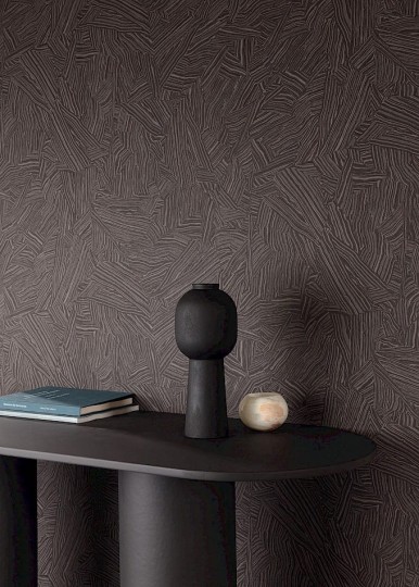 Khroma ROC103 Rock Zebra Coffee - tapeta osad skalny