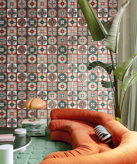 Khroma ROC403 Rock Ray Cantaloupe - tapeta mozaika