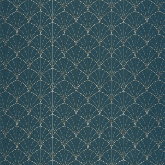 OL / Caselio 103826217 Golden Age Edgar Bleu Canard Or - dostępne 2 rolki