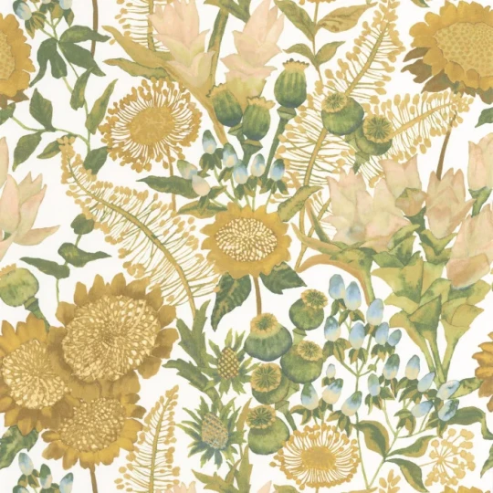 Casadeco 89817323 Echappee Belle Saint-Paul De Vence - tapeta roślinna