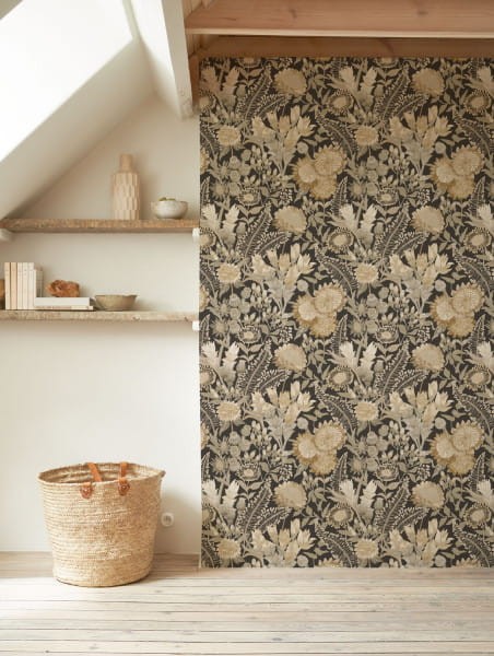 Casadeco 89816707 Echappee Belle Saint-Paul De Vence - tapeta roślinna