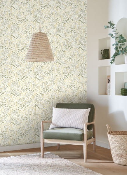Casadeco 89836363 Echappee Belle La Bastide - tapeta łąka kwiatów