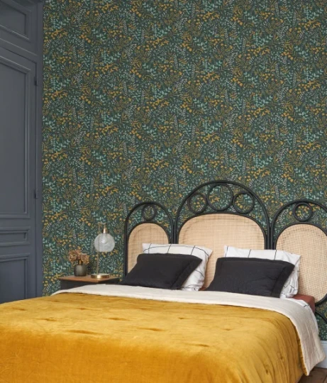 Casadeco 89837227 Echappee Belle La Bastide - tapeta łąka kwiatów