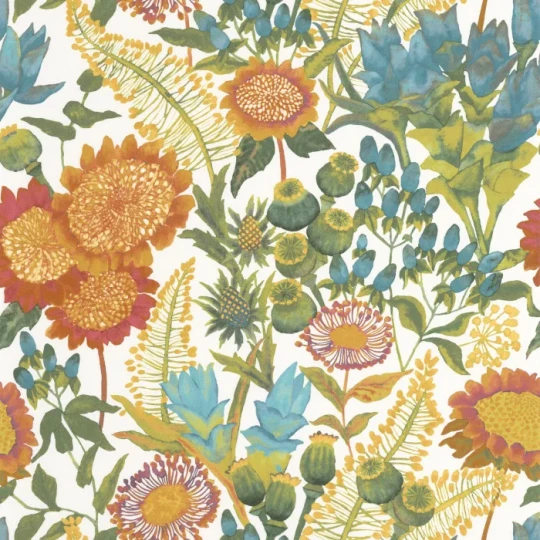 Casadeco 89816472 Echappee Belle Saint-Paul De Vence - tapeta roślinna