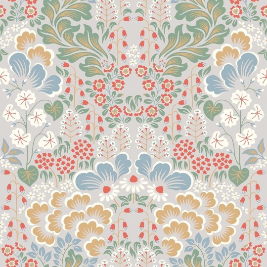 Boras Tapeter 2098 Swedish Designers Hanna Werning Blomstervall - tapeta roślinna