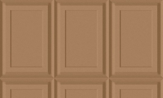 Arte 44010 Objet Cassetta Cinnamon - tapeta 3D o wzorze listew kasetonowych