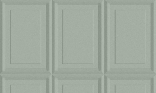 Arte 44012 Objet Cassetta Jadeite - tapeta 3D o wzorze listew kasetonowych