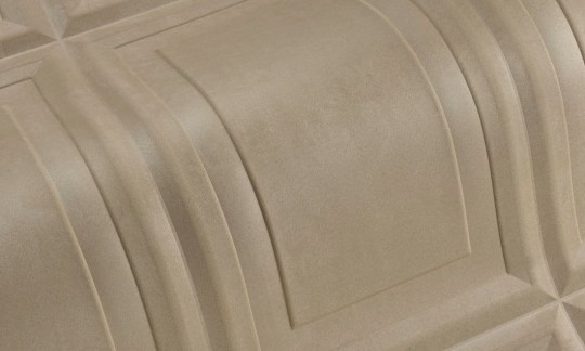 Arte 44013 Objet Cassetta Beige - tapeta 3D o wzorze listew kasetonowych