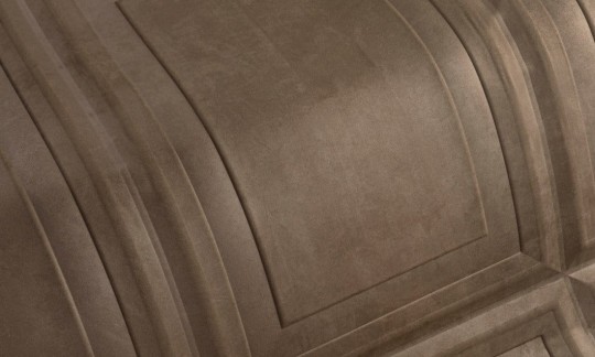 Arte 44014 Objet Cassetta Sepia - tapeta 3D o wzorze listew kasetonowych