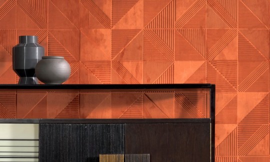 Arte 87011 Velveteen Tetra - tapeta geometryczna mozaika