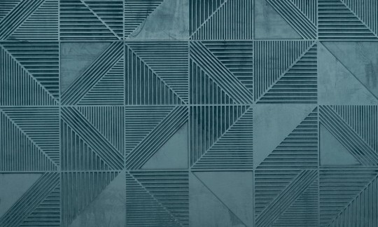 Arte 87013 Velveteen Tetra - tapeta geometryczna mozaika