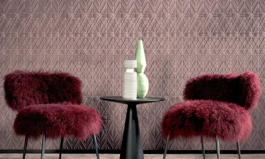 Arte 87023 Velveteen Vector - tapeta geometryczna 3D