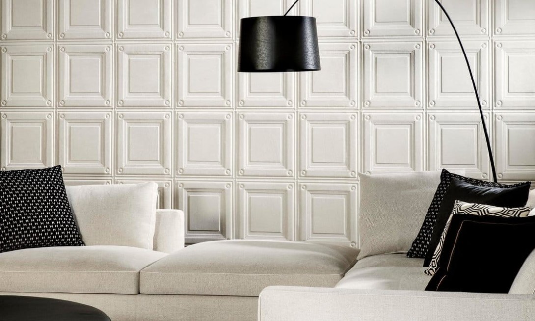 Arte 61530 Spectra Caisson - tapeta 3D inspirowana panelami drzwiowymi