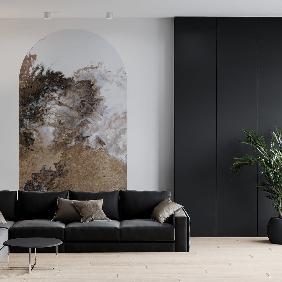 Wall Art Lungo - mural łuk w abstrakcyjny wzór
