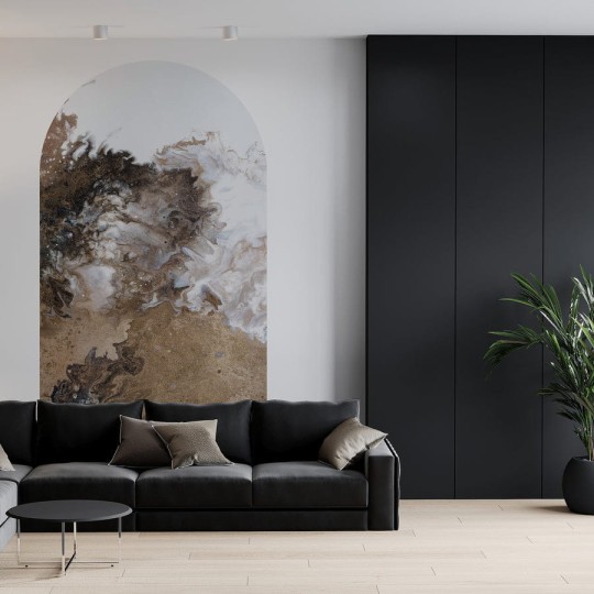 Wall Art Lungo - mural łuk w abstrakcyjny wzór