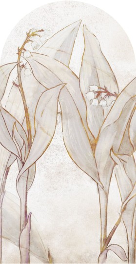 Wall Art Lirio - mural łuk w konwalie