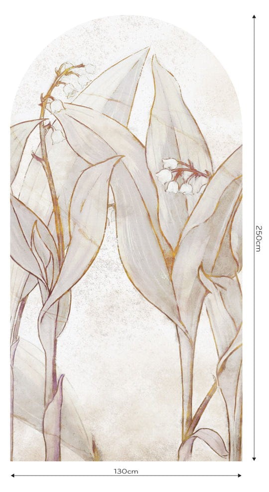 Wall Art Lirio - mural łuk w konwalie