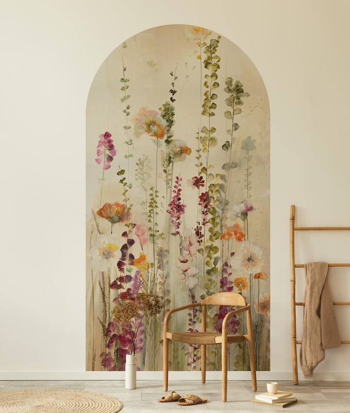 Wall Art Semiramide - mural łuk w roślinny motyw