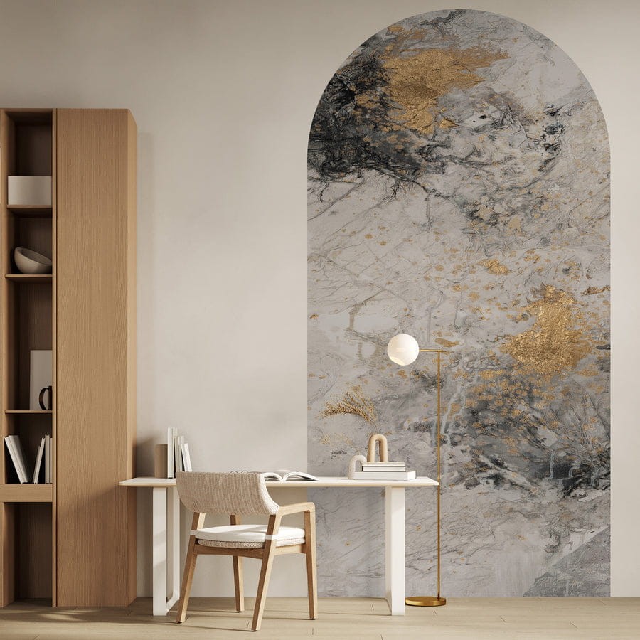 Wall Art Fog - mural łuk w abstrakcyjny wzór