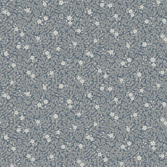 Boras Tapeter 5717 Orangeri Myrten Blue - tapeta roślinna